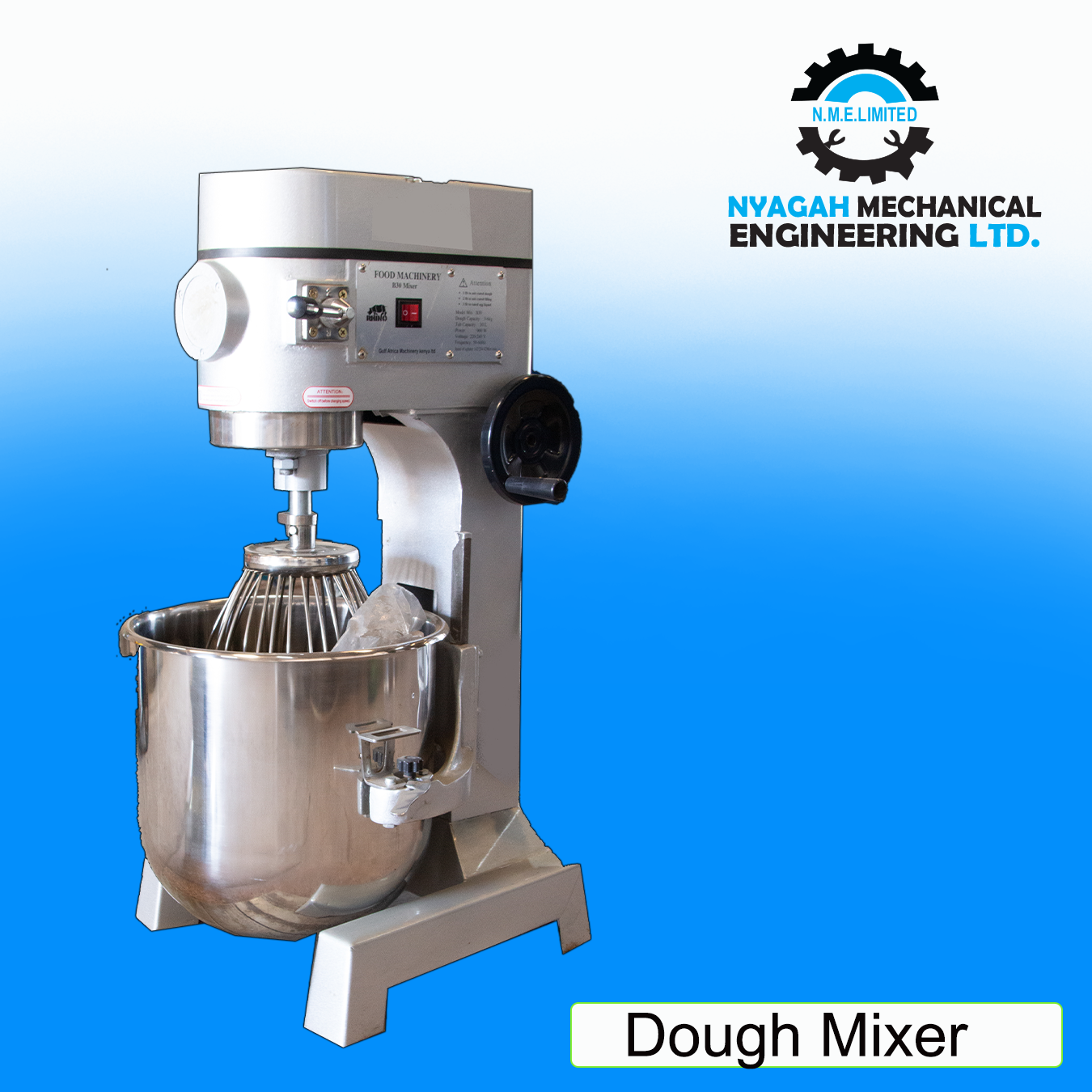 Dough Mixers. Nyagah Mechanical Engineering Ltd
